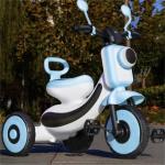 Light Music Flashing Wheel Children's Three-Wheeled Baby Pedal Bicycle for Ages