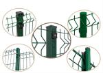 4mm Welded Wire Mesh Security Fence Black Color Q235