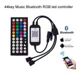 4Pin Rgb Light Strip Controller Intelligent Bluetooth Music 44key Remote Control