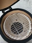 12" CERAMIC BBQ GRILL KAMADO/ Black, Red, Green/ Stainless Cart or Iron Cart