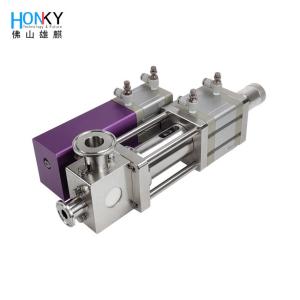 China High Viscosity Liquid Pneumatic Ceramic Filling Pump For Product Packing Machine factory