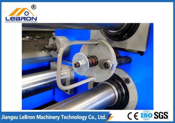 Blue Color CZ Purlin Roll Forming Machine Durable High Efficiency Fully