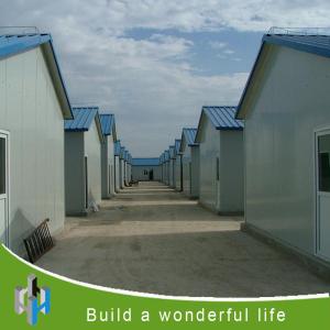 China green sandwich panel camping prefabricated house factory