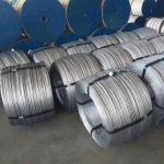 Tensile Strength 1370-2160MPA Galvanized 6x19 FC Cold Drawn Spring Steel Wire