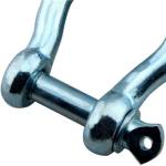 Customised Galvanized European Type Large Bow Shackles For Industrial