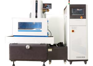 China Medium Speed Metal Wire Cutting Machine With Overall Protective Structure factory