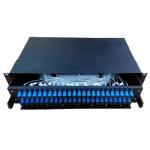 Wireless LAN ODF 12 24 48 Core Port Optical Fiber Patch Panel for Telecom