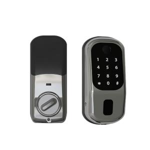 China Mobile App Remote Wifi Door Lock , Zinc Alloy Electronic Fingerprint Lock factory