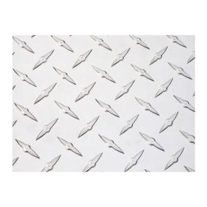 China Aluminum Tread Plate Chequer Aluminum Checkered Sheets Checked Pattern Plates factory