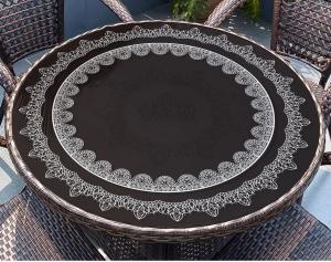 China Round Glass Coffee Table with Metal Base Stylish and Practical Furniture factory