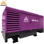 Screw Air Compressor Machine Working Pressure 34bar Portable Water Well Diesel