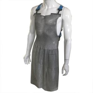 China Professional Full Chainmail Armor Metal Mesh Apron For Butcher Size Customized factory