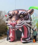 ootball helmet tunnel for sports football game/ Entrance Tunnel /inflatable