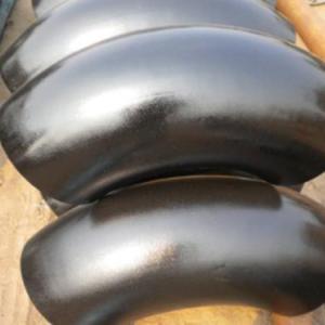 China Seamless Carbon Steel Elbow A234 WPB 1-1/2'' Butt Welding 180 90 Degree Long Radius factory