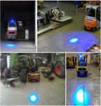 Led forklift Blue light fork truck spot working light reverse warning lamp