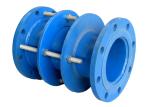 PN16 Pipe Dismantling Joint , Ductile Iron Dismantling Joint DN80 Longitudinal