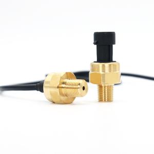 China G1/4 NPT 1/4 Water Pressure Sensor Brass Housing For Air Gas 0.5-4.5V factory