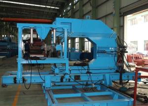 China 33m Double Belt Rock Wool Production Line / SS Plate Pu Sandwich Panel Machine factory