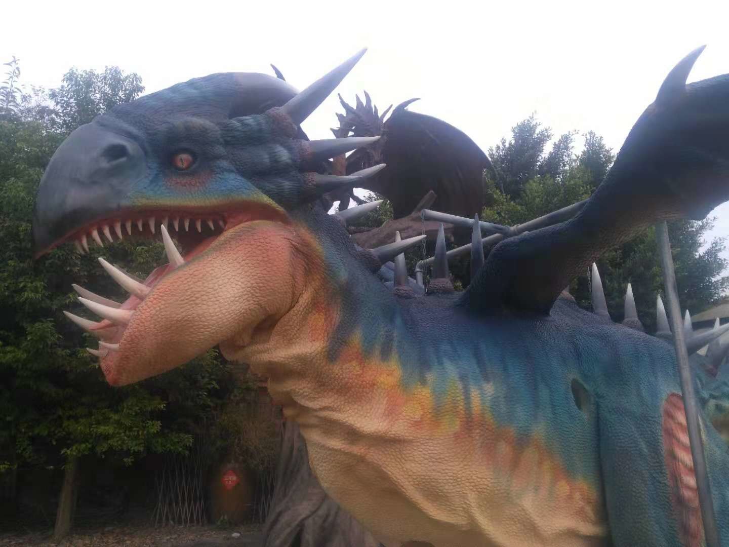 Custom Movement Action Figure Realistic Animatronic Animals Dinosaur Character Costume