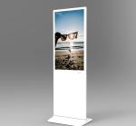 43 49 55inch Ultra thin digital signage dual screen display Double Sided