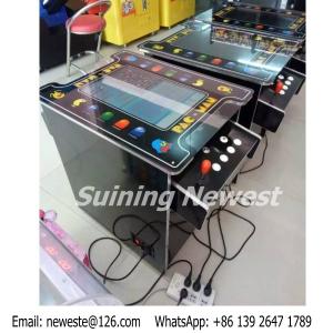 China Australia Love PAC MAN Cocktail Table Mini Coin Operated Video Arcade Game Machine factory
