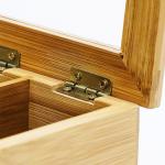 customized bamboo wooden tea chest boxes tea storage container