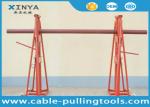 15T - 20T Cable Handling Equipment / Cable Drum Hydraulic Reel stand