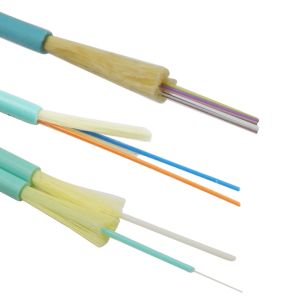 China LSZH Jacket GJFJV OM4 OM3 Multimode Fiber Optic Cable on sale