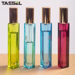 15ml Mini Perfume Empty Glass Spray Bottles Square With Crimp On Sprayer