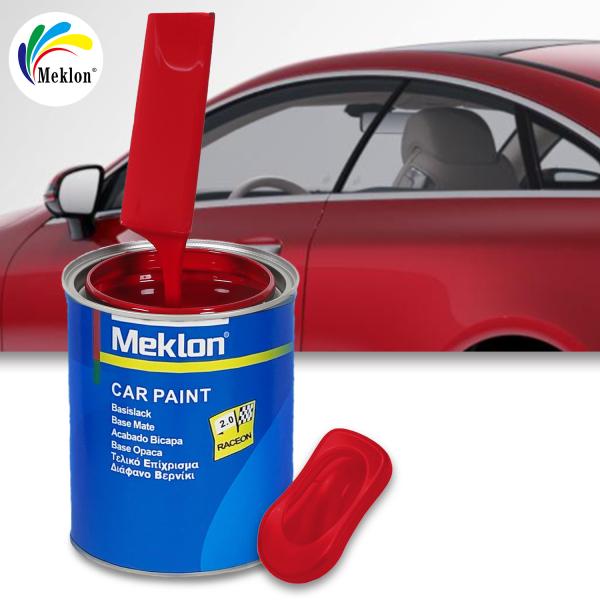 High Solid High Gloss Acrylic 1K Red Car Refinish Paint Automotive Clear Varnish