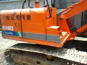China used HITACHI ex60 min Excavator,HITACHI 60 digger for sale factory