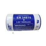 3.6V Non Rechargeable Lithium Thionyl Chloride Battery With 2600mAh Capacity