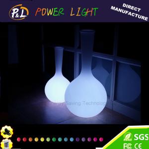 China Color Changing Rechargeable Indoor Decorative LED Flowerpot factory