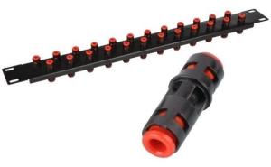 China Bulkhead Micro Duct Connector High Temperature Resistance For Rack System factory