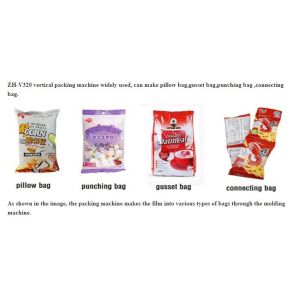 VFFS Sealing Automatic Granule Packing Machine PLC Control