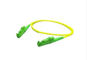 China 2.0mm Simplex Yellow Fiber Optic Patch Cord Single Mode G657A E2000 / APC factory