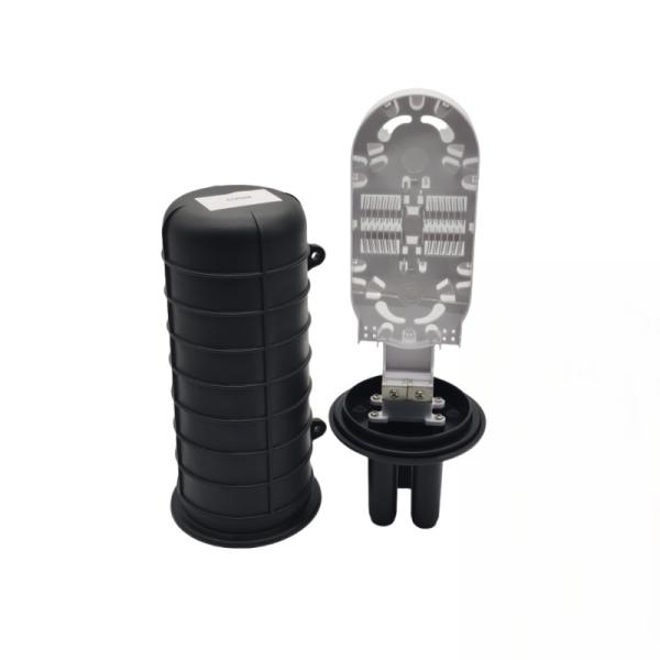 IP68 72 96 Cores Dome Fiber Optic Splice Closure Heat Shrink Manhole Optical
