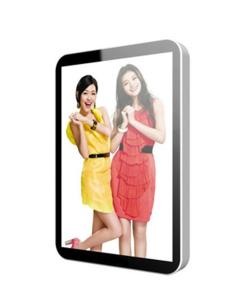 China Ultra Slim Vertical LCD Display Android 46&quot; With Black Media Player factory