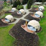 4 Person hotel white Geo dome tent