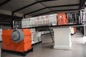 China Two Stage Vacuum Extruder 32000pcs/H Fly Ash Brick Making Machine factory