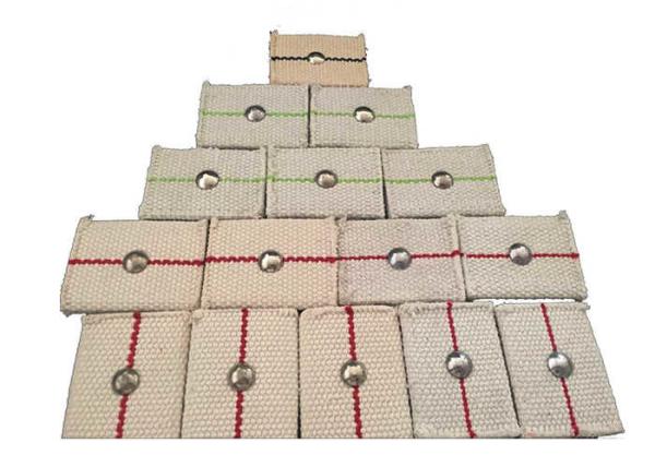 Flour Mills Air Slide Cloth Food Grade Sieve Pads Metal Slider With Chromeplate