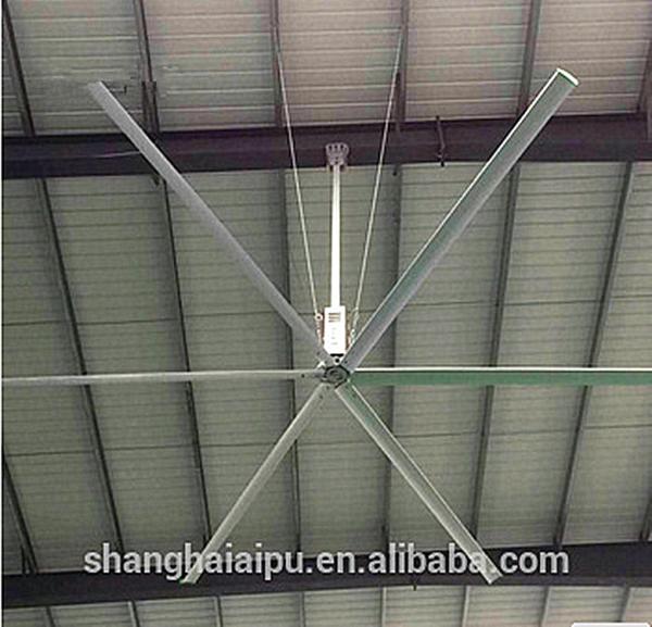 Large Diameter 12 FT Ceiling Fan , Big Air Industrial Ceiling Fans For