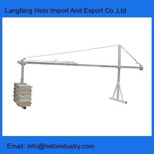 China Building maintenance steel ZLP series temporary suspended platform in China factory