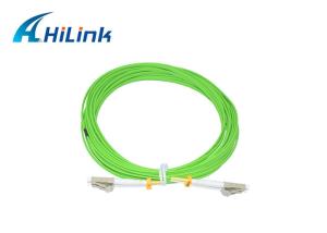 China Patch Cord LC UPC Duplex 2.0mm WDM Fiber Optic Dual Fiber MM OM5 7M Length factory