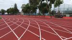 Good Color Fastness Jogging durable Sandwich System Running Track