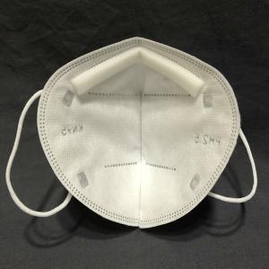 China 3 Ply 5 Ply Disposable Face Mask , Disposable Kn95 Mouth Mask White Color factory