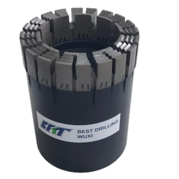 Improved Hole Straightness Surface Set Diamond Core Bit