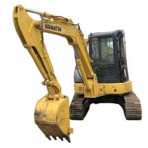 China Original Hydraulic Pump Mini Used Komatsu PC55 Excavator in Good Condition in Shanghai factory