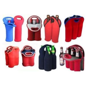 CHEAP wholesale high quality insulated neoprene beer bottle cooler bag