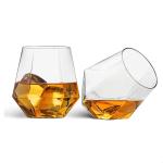 Shatterproof Acrylic Plastic Whiskey Glasses Cocktails Tritan Stemless Wine